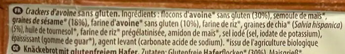 PURAL Mini Crackers Hafer Sesam Chia (140g)