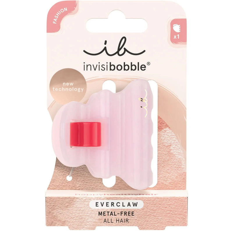 Invisibobble Haarklammer Everclaw M Rosy Plateau (1 Stk)