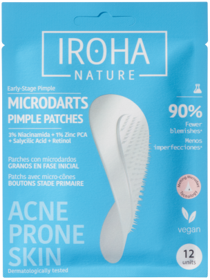 IROHA Microdarts Deep Pimple Patches (12 Stk)