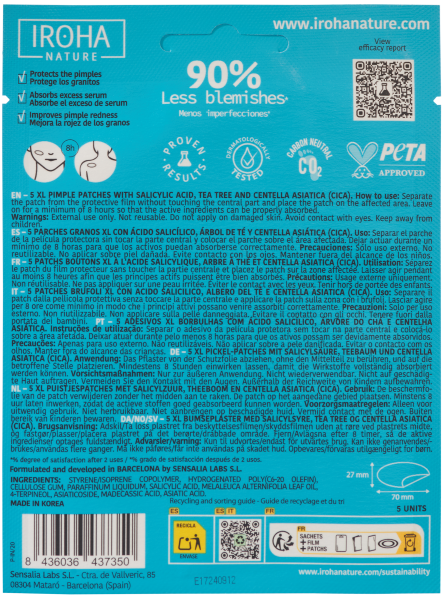 IROHA XL Pimple Patches (5 Stk)