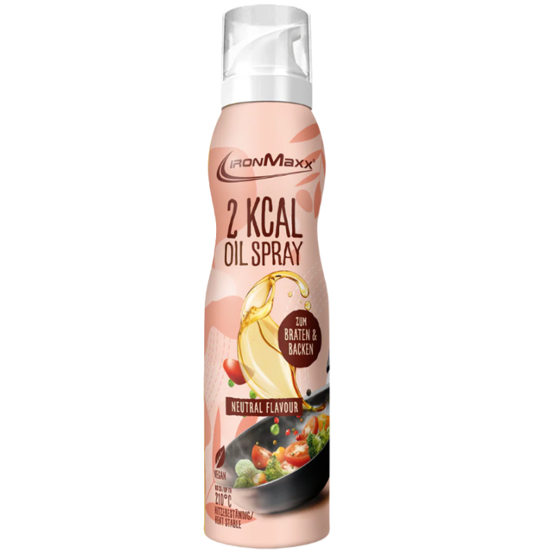 IronMaxx 2kcal Cooking Oil Spray, neutrales Aroma (200ml)