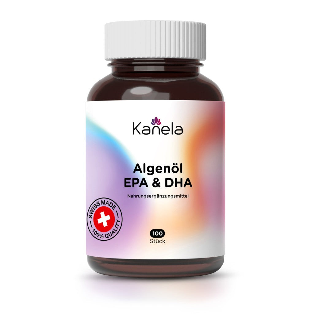 Kanela Algenöl EPA & DHA Kapseln (100 Stk)