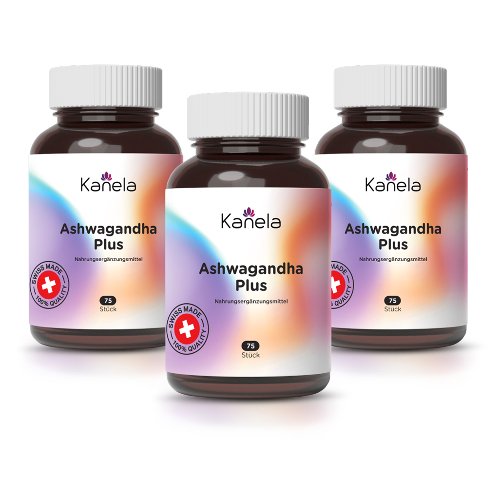 Kanela Ashwagandha Plus Kapseln (3x75 Stk)