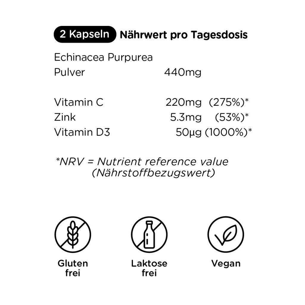 Kanela Echinacea Plus Kapseln (100 Stk)