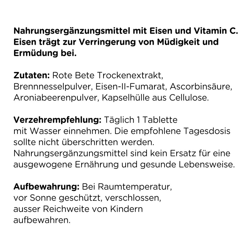 Kanela Eisen Plus Tabletten (100 Stk)