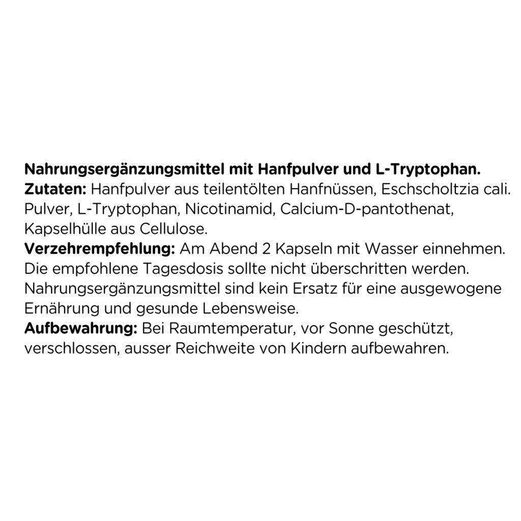 Kanela Hanf & Schlafzauber Kapseln (10 Stk)