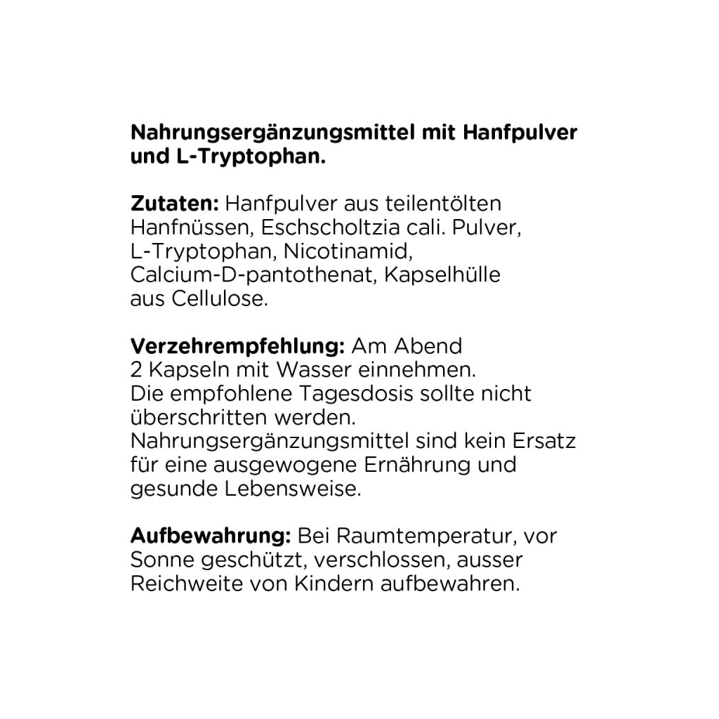 Kanela Hanf & Schlafzauber Kapseln (3x100 Stk)