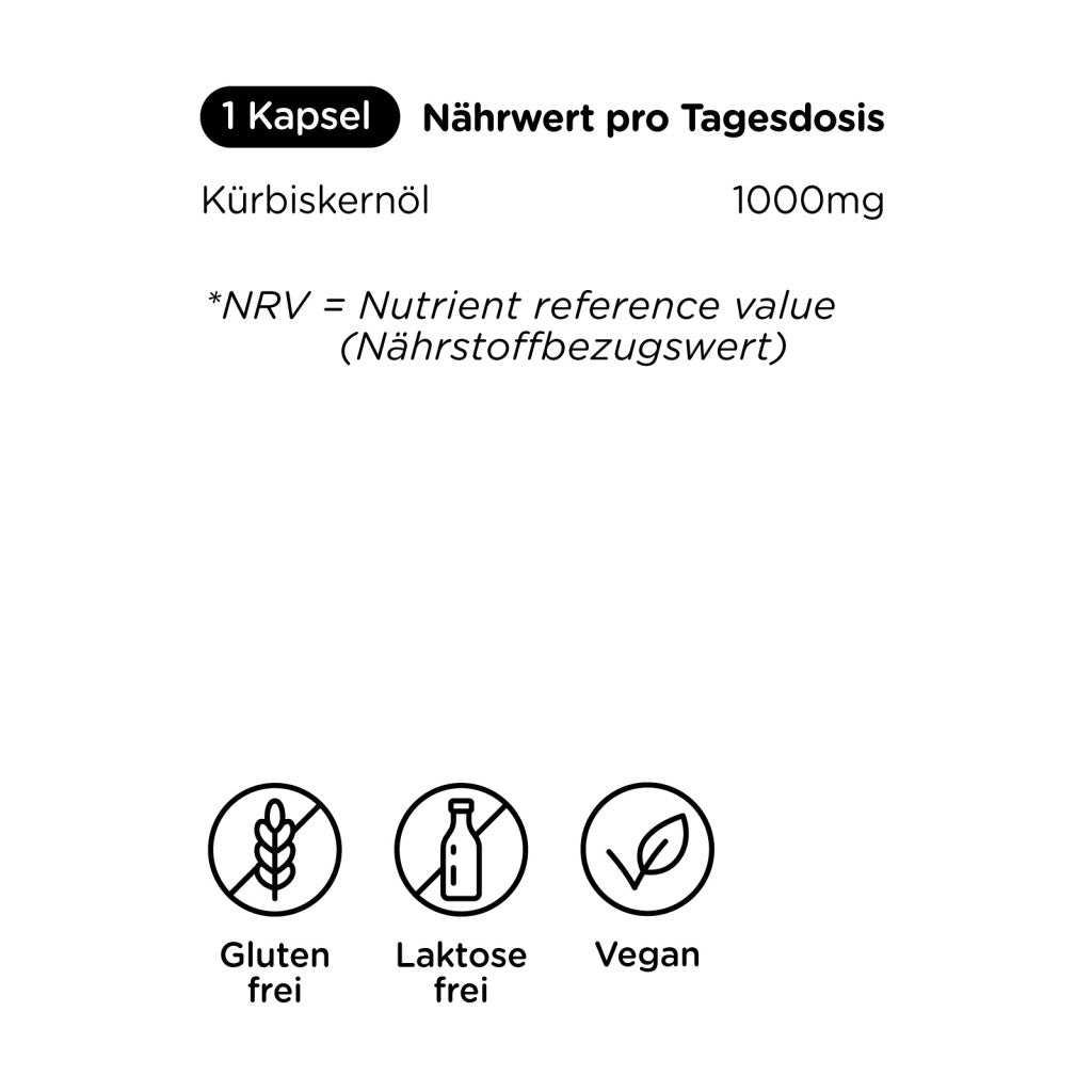 Kanela Kürbiskernöl Kapseln (75 Stk)