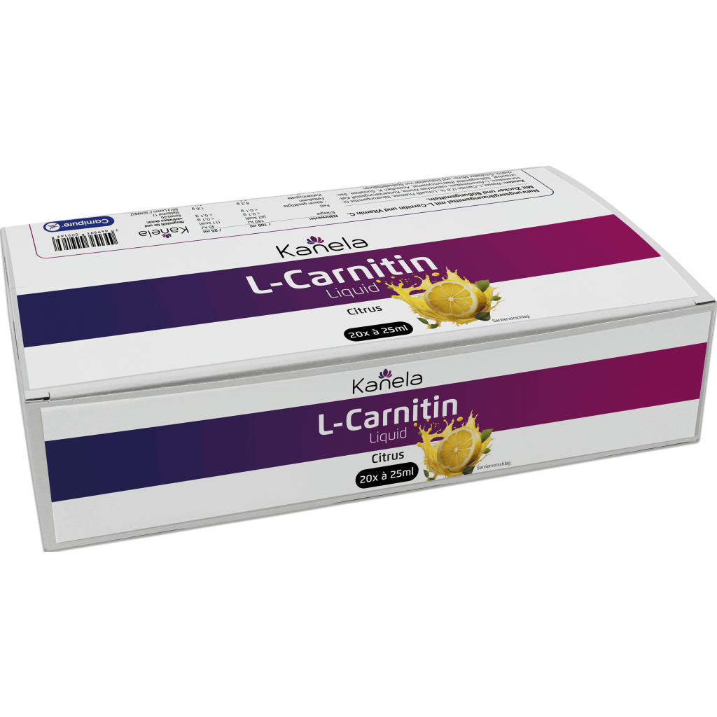 Kanela L-Carnitin Liquid Citrus (20x25ml)