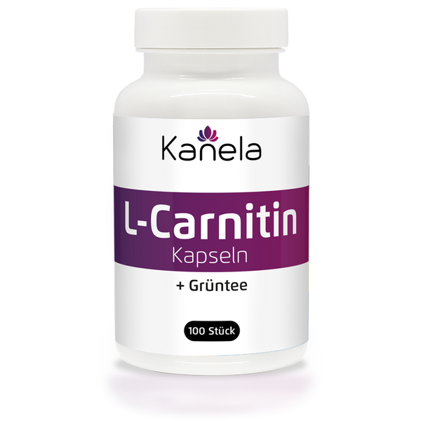 Kanela L-Carnitin und Grüntee Kapseln (100 Stk)