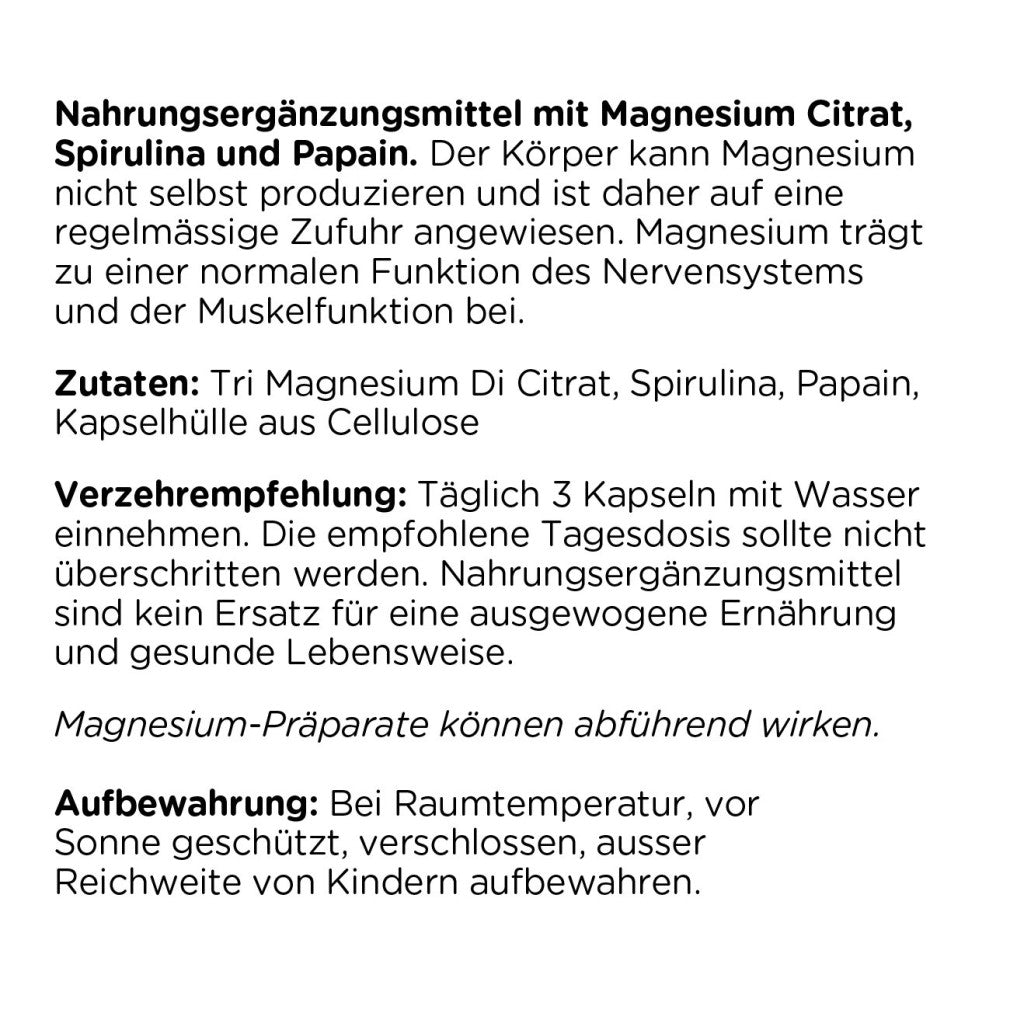 Kanela Magnesiumvital Kapseln (3x75 Stk)