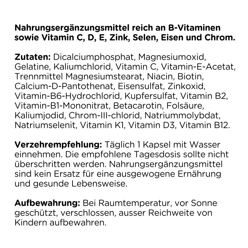 Kanela Multivitamin Kapseln (100 Stk)