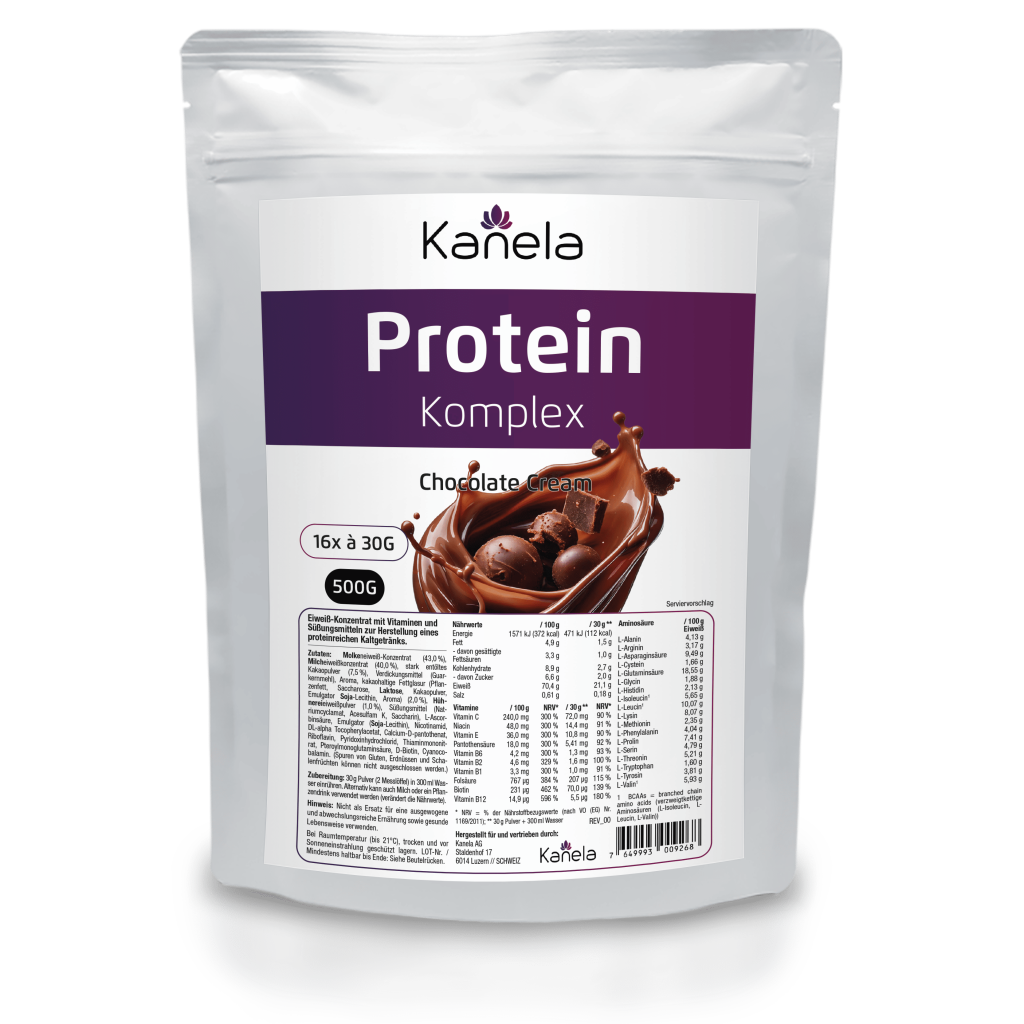 Kanela Protein Komplex, Chocolate Cream (500g)