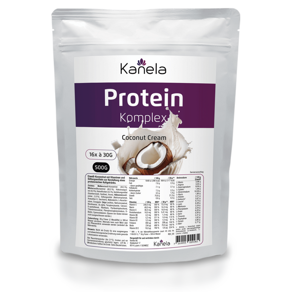 Kanela Protein Komplex, Coconut Cream (500g)