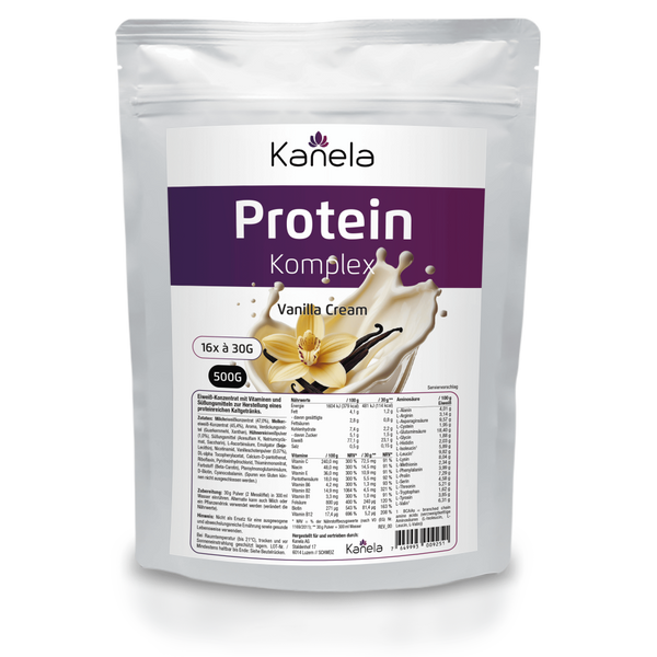 Kanela Protein Komplex, Vanilla Cream (500g)