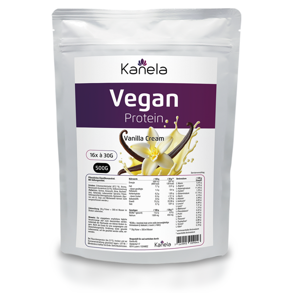 Kanela Veganes Protein Vanille (500g)