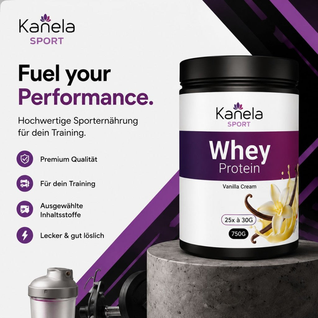 Kanela Veganes Protein Vanille (500g)