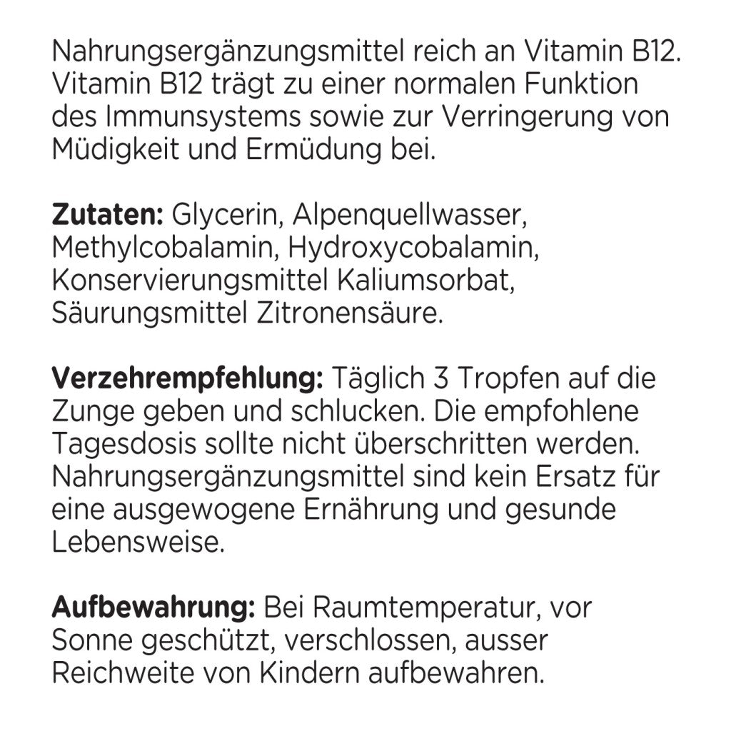 Kanela Vitamin B12 Tropfen (20ml)