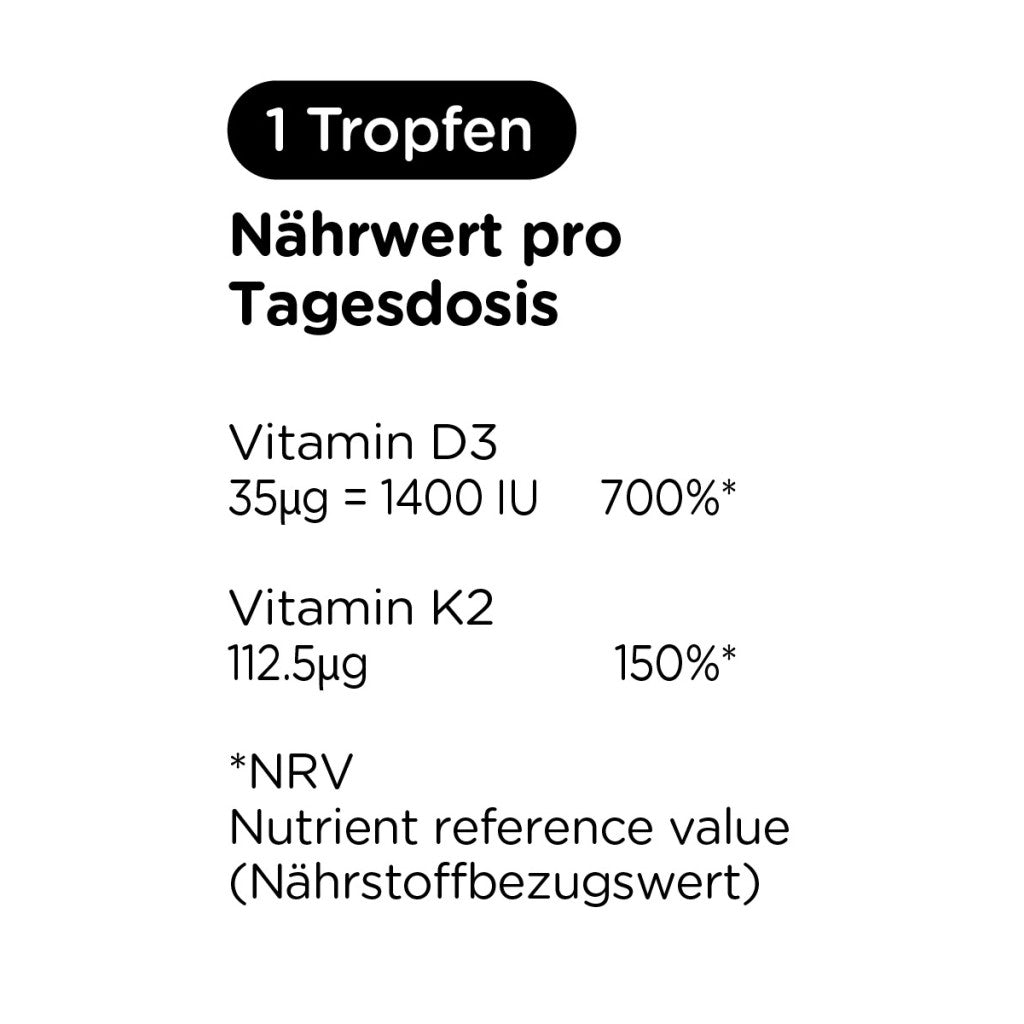 Kanela Vitamin D3 & K2 Tropfen (20ml)