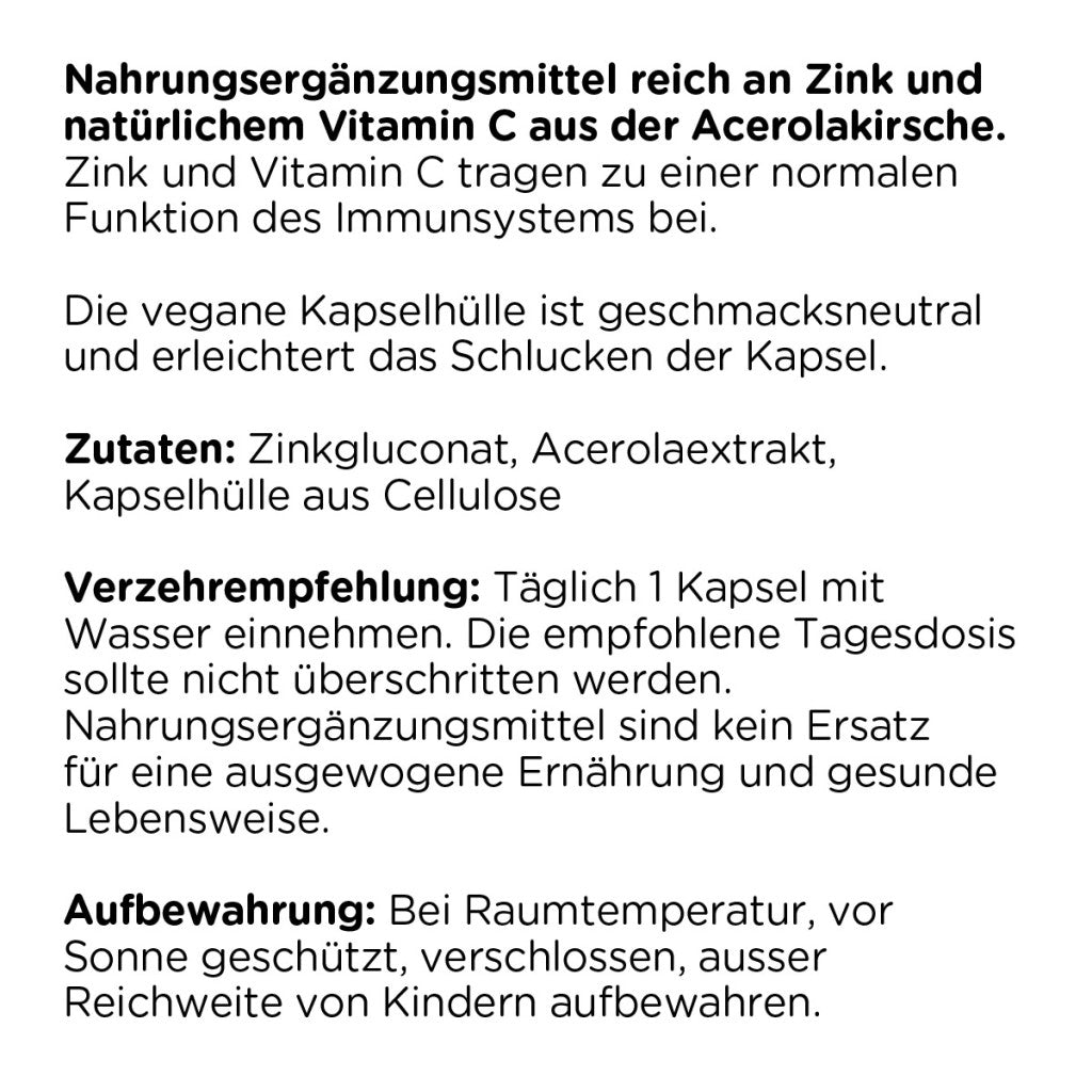 Kanela Zinkvital Kapseln (100 Stk)