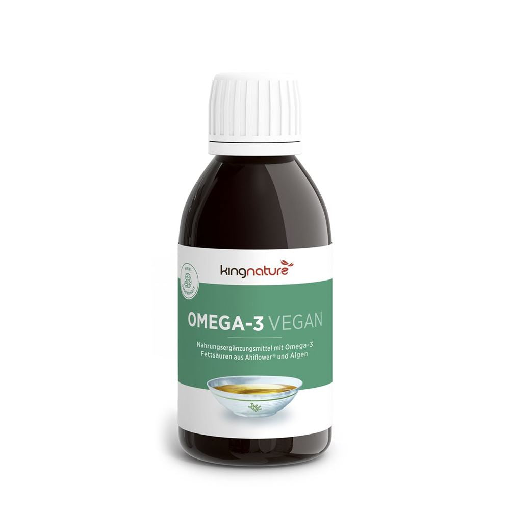 Kingnature Omega-3 vegan flüssig (150 ml)