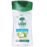 L'ARBRE VERT Ökologisches Duschgel Kokoswasser (260ml)