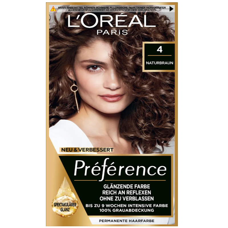 L'ORÉAL PARIS Préférence 4 Naturbraun (1 Stk)