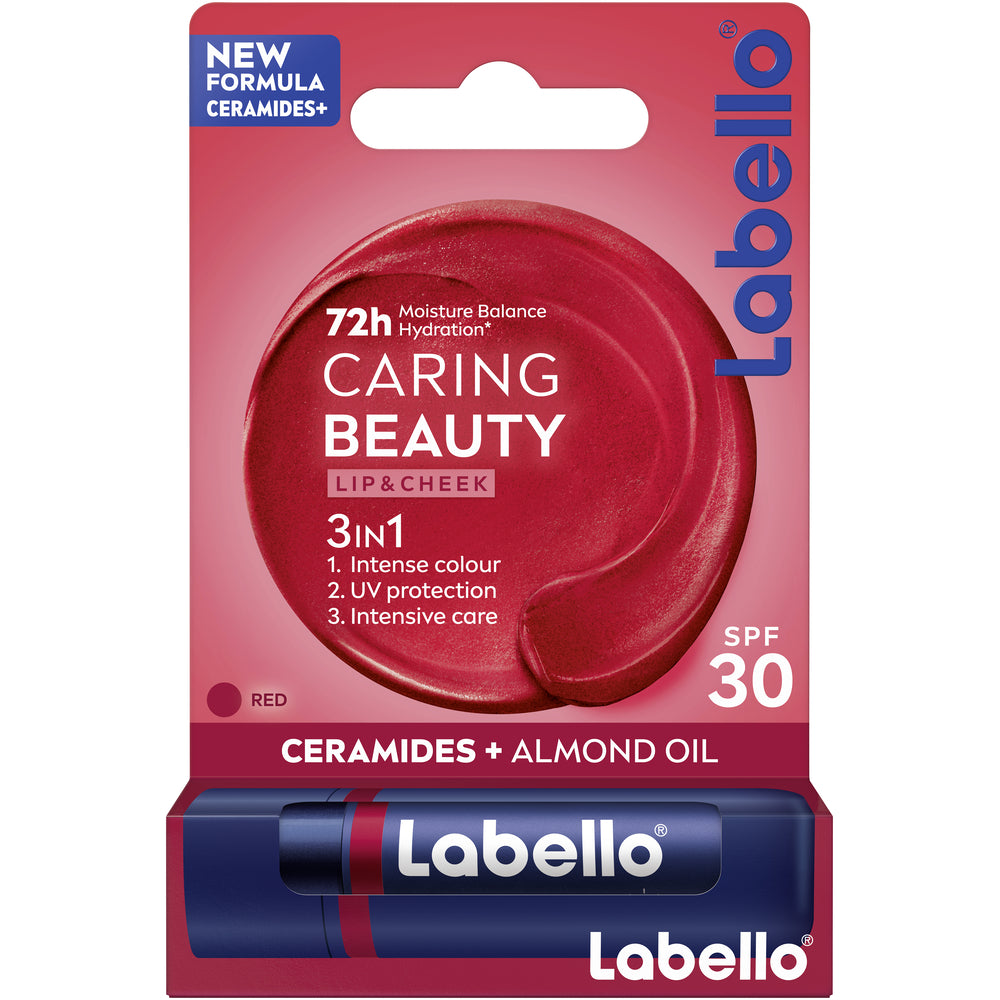 Labello Caring Beauty Lip Red LSF 30 (4,8g)