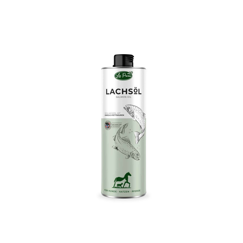 La Pura Lachsöl für Tiere (1000ml)