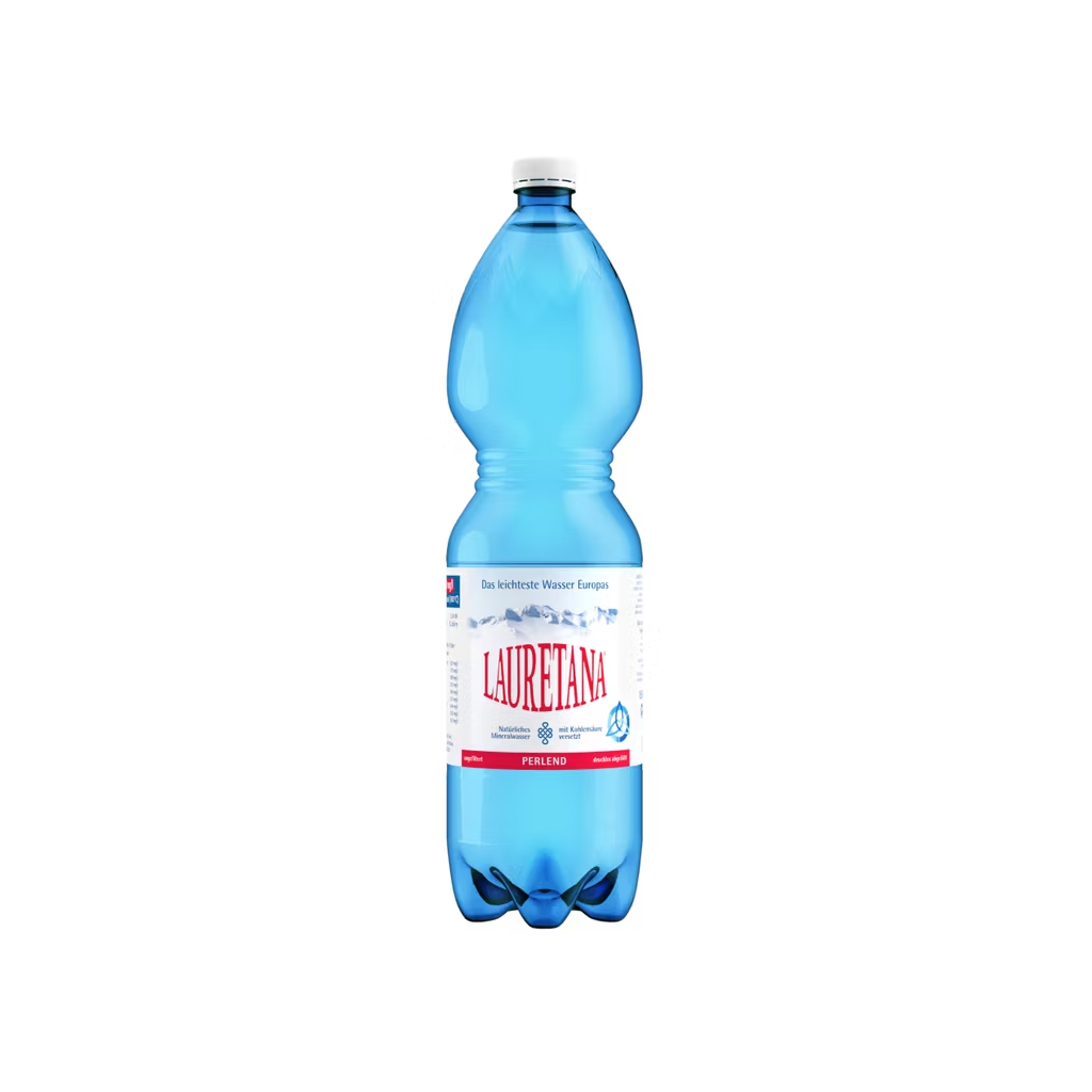 LAURETANA Mineralwasser mit Kohlensäure (6x1.5 Liter)