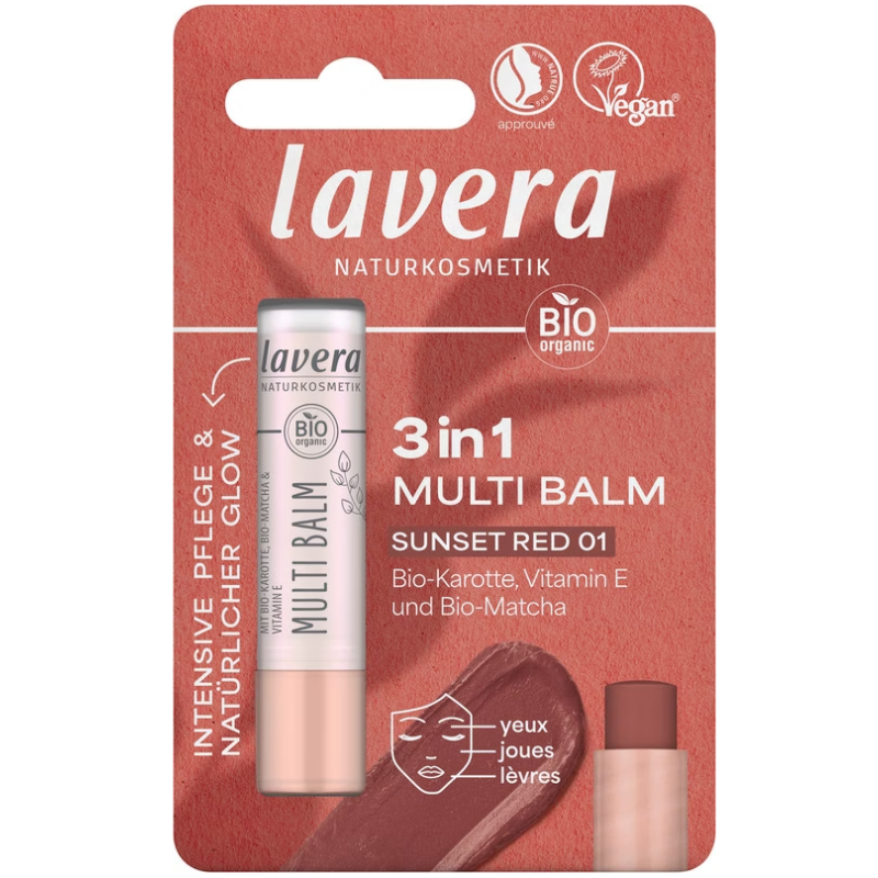 Lavera Multi Balm 3in1 Sunset Red (4.9g)