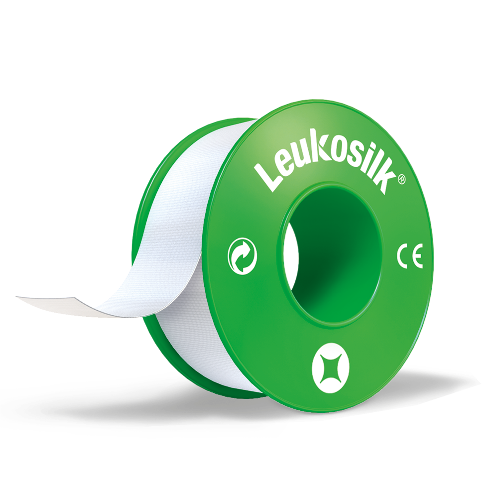 Leukosilk hautfreundliches Fixierpflaster 1,25cm x 5m (24 Stk)