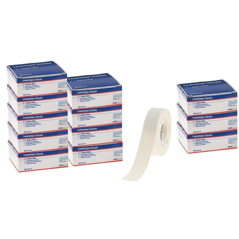 Leukotape classic economy weiss, 10mx2cm (12 Stk)