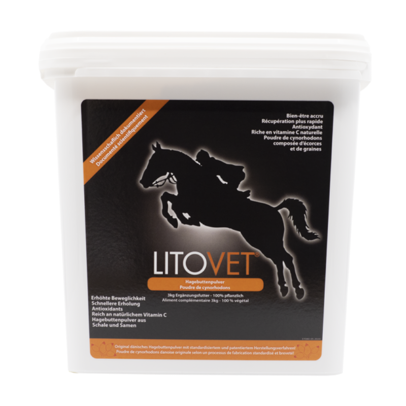 LitoVet Hagebuttenpulver für Pferde (3kg)