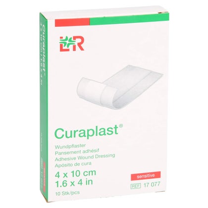 Curaplast Sensitive Pansement adhésif 4cm x 1m (10 pces)