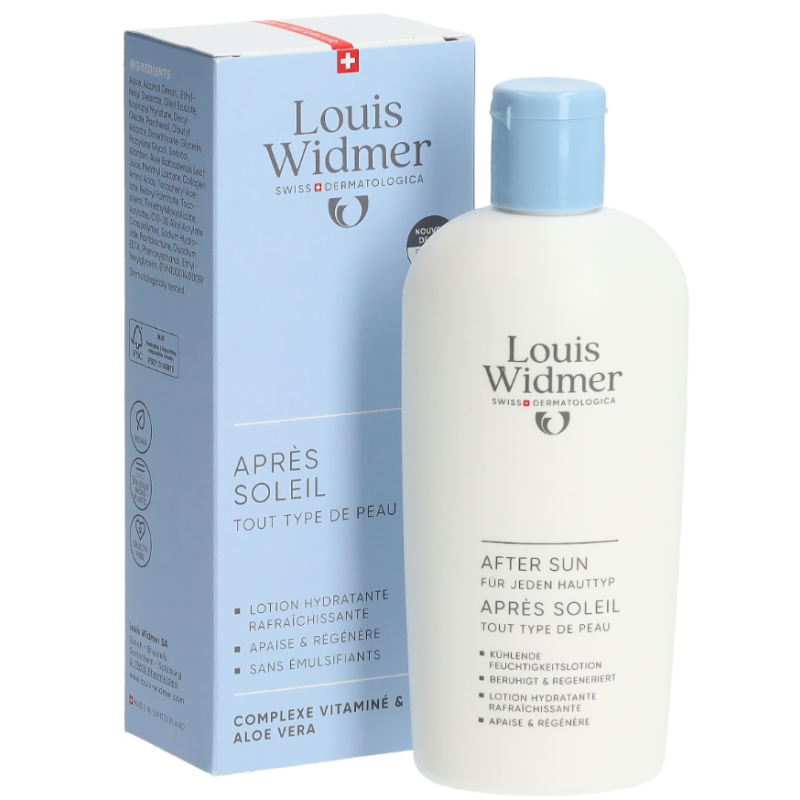 Louis Widmer After Sun unparfümiert (150ml)