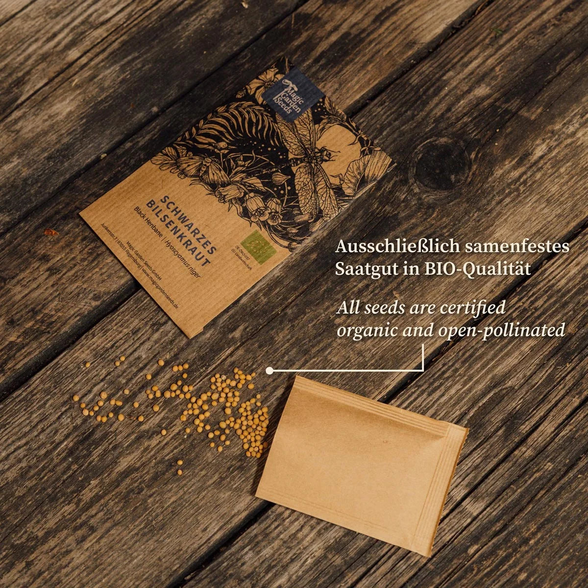 Magic Garden Seeds Bio-Saatgut-Adventskalender Magische Zeit - Urbanes Gartenglück (1 Stk)