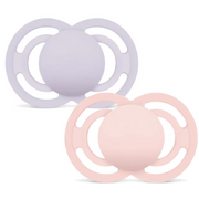 MAM Perfect Nuggi Silikon 6-16 Monate, pink/lila (2 Stk)