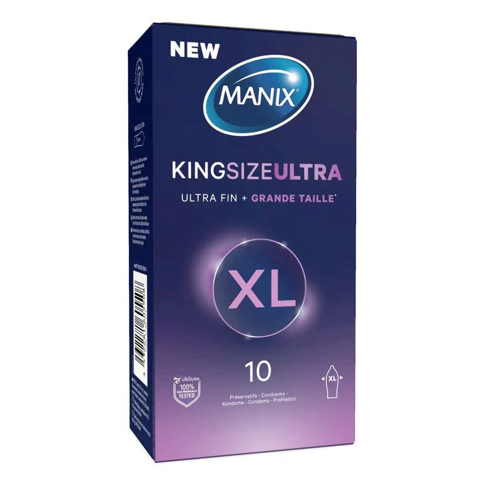 Manix King Size Ultra Préservatifs XL (10 pces)