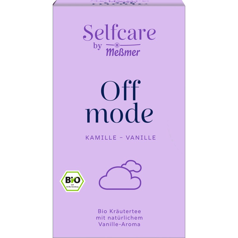 Messmer Bio Off mode Kräutertee mit Vanille-Aroma (16 Beutel)