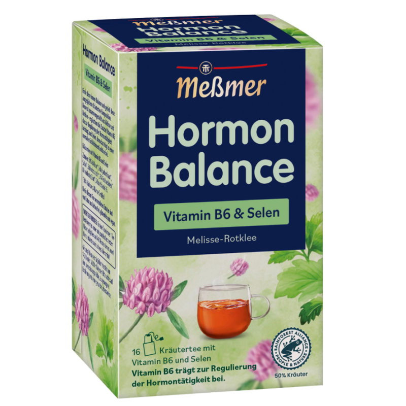 Messmer Hormonbalance Kräutertee Melisse-Rotklee (16 Beutel)