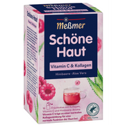 Messmer Schöne Haut Früchtetee Himbeere-Aloe Vera (16 Beutel)