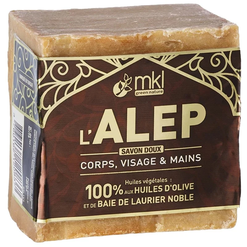 MKL Grüne Natur Aleppo-Seifenstück (200g)