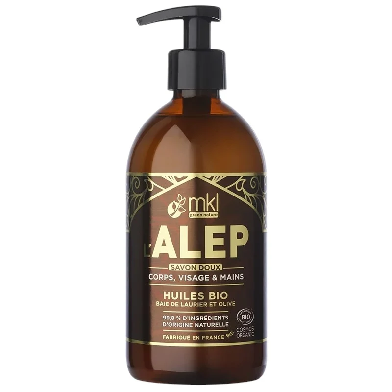 MKL Grüne Natur Flüssige Aleppo-Seife (500ml)