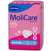 MoliCare Premium Lady Inkontinenz-Pants, Taille 80-120cm, Stärke 7 (8 Stk)