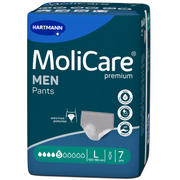 MoliCare Premium Men Inkontinenz-Pants, Taille 100-150cm, Stärke 5 (7 Stk)