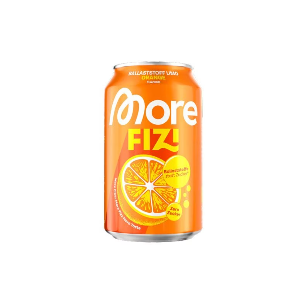 More Nutrition More Fizi Orange (6x330ml)