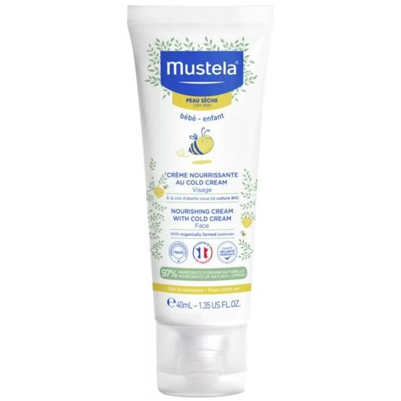Mustela Gesichtscreme Cold Cream für trockene Haut (40ml)