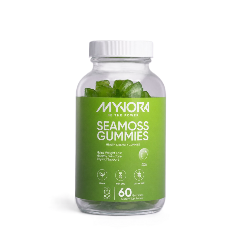 Myvora Seamoss Gummies mit Apfel-Geschmack (60 Stk)