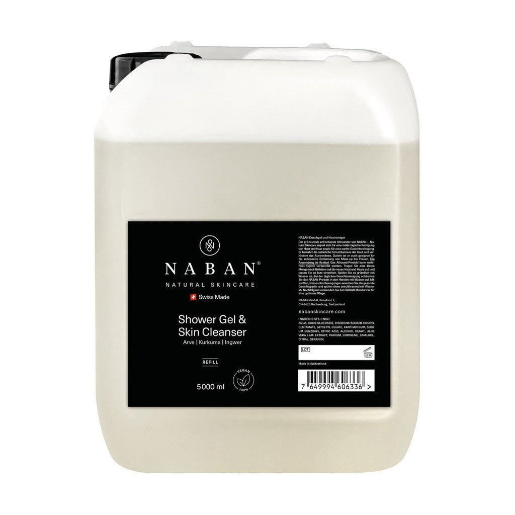NABAN Shower Gel & Skin Cleanser Nachfüllkanister (5000ml)